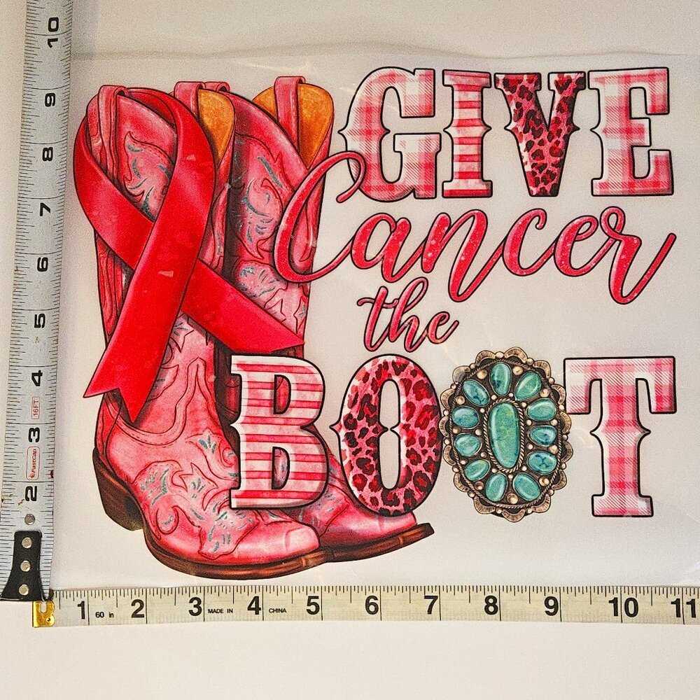 Transfer- Give Cancer The BOOT